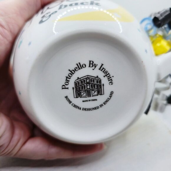 Handmade ✦ Love You to the Moon & Back Mug Candle ✦ Good Fortune Soy Wax 16oz - Picture 6 of 9